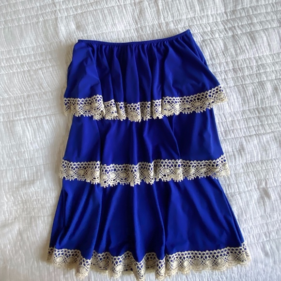 JUDITH MARCH Tiered Strapless Dress - Picture 2 of 3